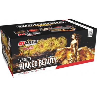 Kompaktný ohňostroj Riakeo Beauty 127 ran