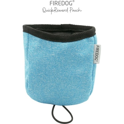 Firedog QuickReward vrecko na maškrty Softshell modré melírované
