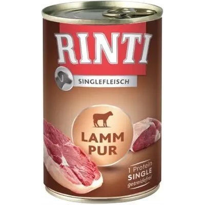 RINTI Pur 100% Агне консерва за кучета - 0.4кг