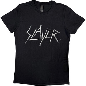 Slayer Scratchy Logo Black L Дамски Риза (SLAYTEE23LB03)