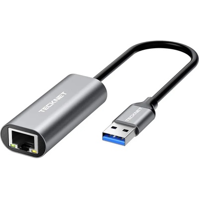 TeckNet EHU01044GA03 USB 3.0 to Gigabit Ethernet Network Adapter - адаптер USB 3.0 за компютри без Ethernet порт