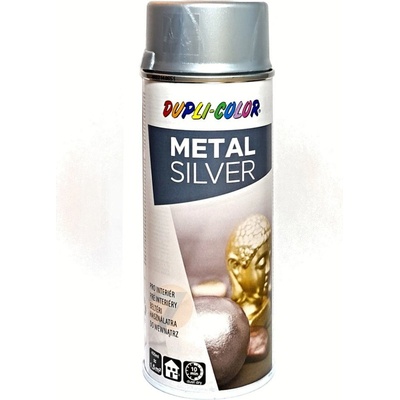 Motip Dupli Color Metal Silver farba v spreji 400 ml strieborná