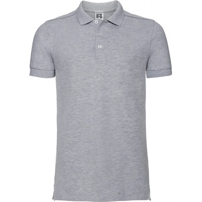Russell pánska strečová polokošeľa R-566M-0 light oxford heather