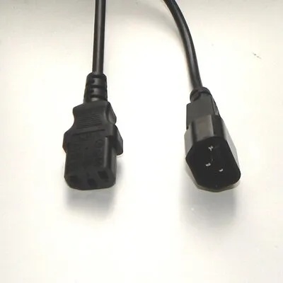 Gembird Power cable C14 to C13 extension, 1.8m