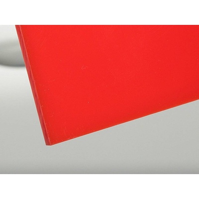 Röhm Plexiglas XT 3 mm 3N670 propustnost 2% 1520 x 2050 mm červené 1 ks