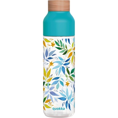 QUOKKA Tritan Ice Watercolor Leaves 840 ml
