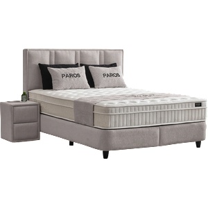 Carmen Тапицирана спалня с матрак paros 160 х 200 - бежов 020 (3560282_2)