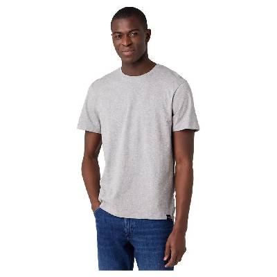 Тениска Wrangler W7G9DHX37 short sleeve T-shirt 2 units - Grey (Mid Grey Melee)