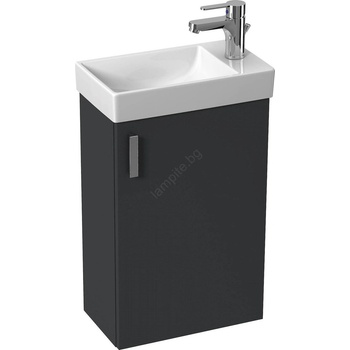 Jika H45J5111753011 - Баня шкаф с мивка PETIT 58, 5x38, 6 см сив (LF0090)