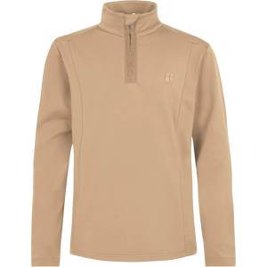 Protest Детски поларен пуловер Protest Kid's PRTRewillowy 1/4 Zip Active Top Fleece jumper - Bamboo Beige - размер 104 (EU) (704-5509-0211)