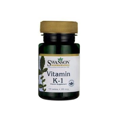 Swanson Vitamin K-1 100mcg. / 100 Tabs