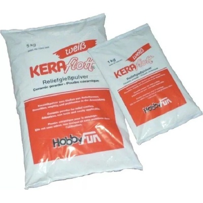 Odlévací hmota bílá Keraflott tvrdší než sádra - 1kg – Zboží Mobilmania