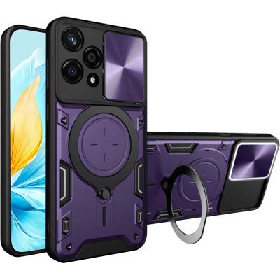 Techsuit Калъф за Honor 200 Lite - CamGuard Pro - Лилав