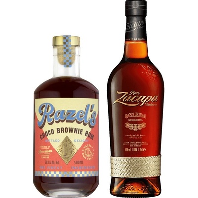 Zacapa Solera Gran Reserva 0,7 l + Razel’s Choco Brownie Rum 40% 0,5 l (set)