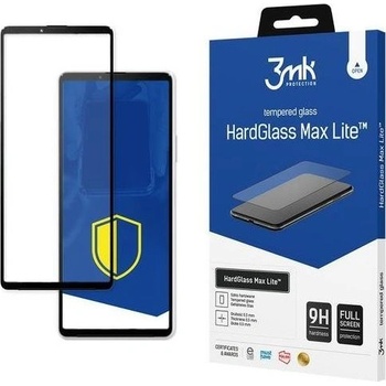 3mk Protection Фолио за екран 3MK, HardGlass Max Lite, за Sony Xperia 10 III, Пълно покритие, HD Яснота, Черен (3MK1829) (3MK1829)
