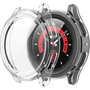 Techsuit Протектор за Samsung Galaxy Watch5 Pro + Протектор - Defense360 Pro - Прозрачен