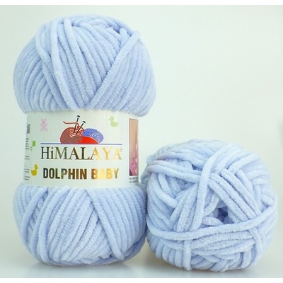 Himalaya příze Dolphin Baby 80344 světlá šedomodrá