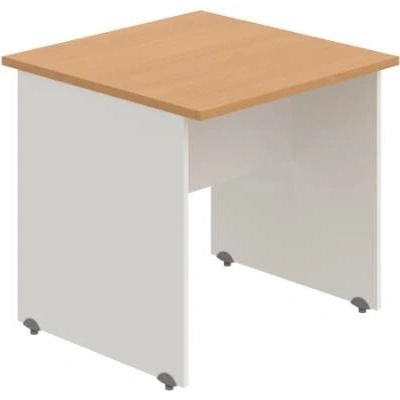 Hobis Jednací stůl GJ 800 rovný 80 cm bílá / buk