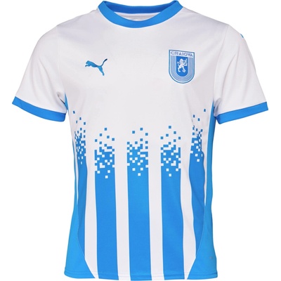 Puma UCV CRAIOVA HOME JERSEY biela svetlomodrá