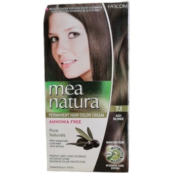 Image 1 of MEA NATURA боя за коса, Без амоняк, номер 7.1, Ash blonde