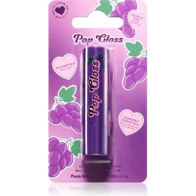 I Heart Revolution Pop Gloss tónujúci balzam na pery Plum Purple 2,7 g