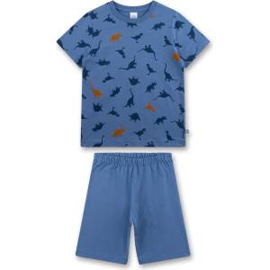 Sanetta Детско ежедневно термо бельо Sanetta Kid's Pyjama Short AOP 233561 Pyjamas - Navy - размер 92 (EU) (714-1406-0111)