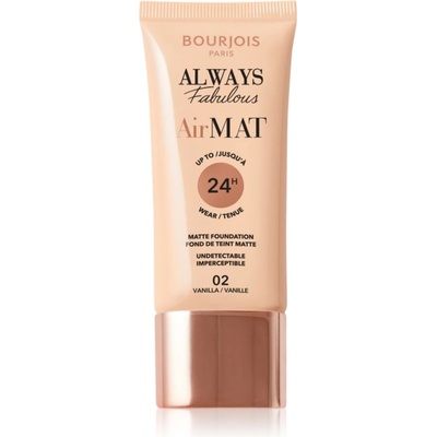 Bourjois Air Mat матиращ фон дьо тен цвят 02 Vanilla 30ml