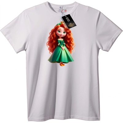 NOONEBRAND Тениска Мерида (Disney Brave) - XS, White