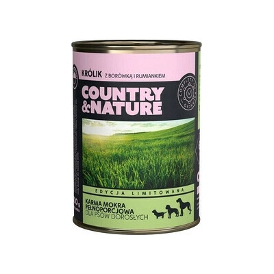 Country&Nature králík bez obilnín 400 g