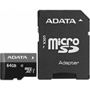 ADATA Premier microSDXC 64GB Class 10 AUSDX64GUICL10-RA1