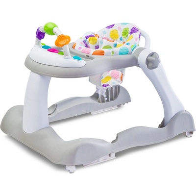 Caretero Toyz Бебешка Проходилка И Уокър 2В1 Footsie Grey Caretero Toyz