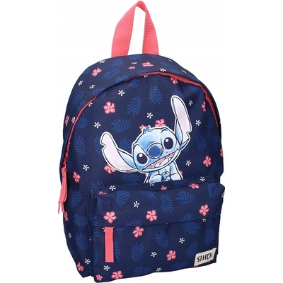 Unisexový jednokomorový Batoh pro předškoláky Lilo & Stitch Vadobag modrý