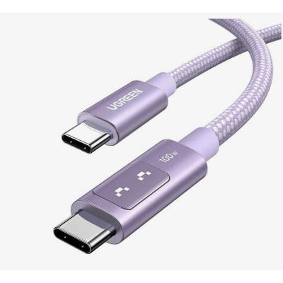 Ugreen 65216 USB-C/USB-C 100W 2m fialový