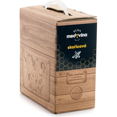 Medovina Elisa Skořicová medovina 3 l