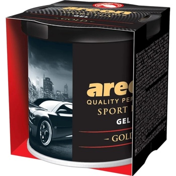 Areon ароматизатор гел консерва за дома и автомобила, Sport Lux, Gold