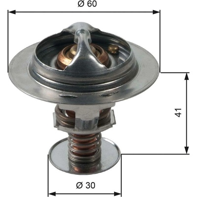 Termostat, chladivo GATES TH34882G1