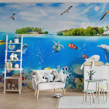 Image 1 of Art gift Фототапет морски свят 2