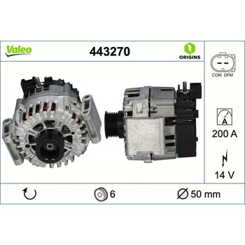generátor VALEO 443270