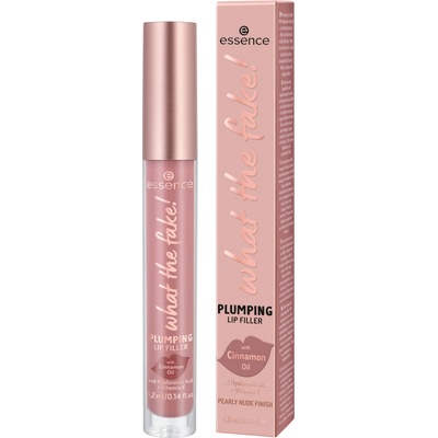 Essence WHAT THE FAKE! lesk na pery pre väčší objem oh my nude! 4,2 ml