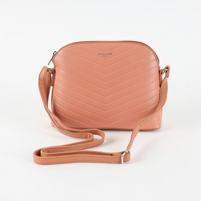 David Jones malá pevná crossbody kabelka CM5758 růžová
