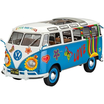 Revell VW T1 Samba Bus Flower Power 07050 1:24