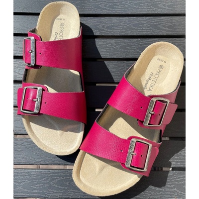 Protetika šľapky ORS T 918 vzor 20 malinová