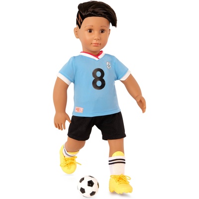 Our Generation Кукла Battat - Our Generation, Матео, с аксесоари, 46 сm (BTBD31547Z)