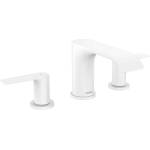 Hansgrohe Vivenis - Смесител за умивалник със сифон, монтаж с 3 отвора, EcoSmart, матово бяло 75033700 (75033700)