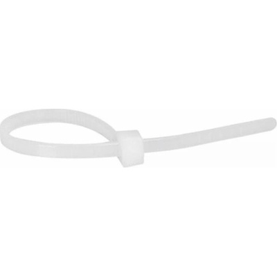 Upevňovací popruh Elematic, 4,5 x 430 mm, bílý
