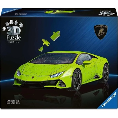 Ravensburger 3D пъзел Ravensburger от 108 части - Lamborghini Huracan Evo (12008037)