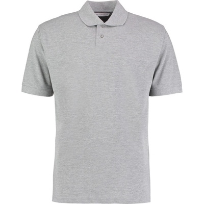 Kustom Kit polokošile Cooltex Plus KK 444 krátký rukáv pánská Cot-430444aex00 melír šedá