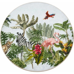 Mila Home Детски килим подходящ за пране ø120 cm Jungle - Mila Home (HKC-YuvHali-328-120x120)