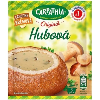 Carpathia Originál Krémová Hubová 47 g