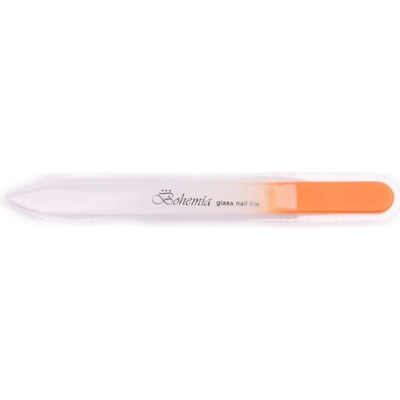 Bohemia Obojstranný sklenený pilník 140/2 mm oranžový